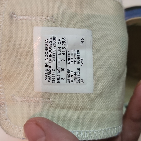 Converse low top blue sneakers - Picture 9 of 9